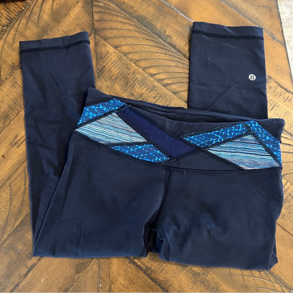 Lululemon wonder under cropped